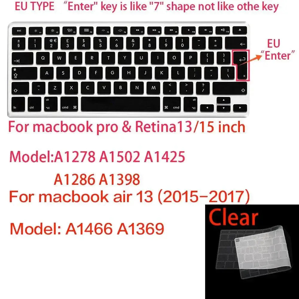 Dust-Proof Keyboard Cover for MacBook — product view 17