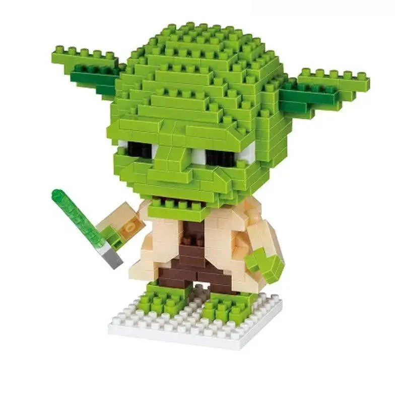 Master Yoda Anime Building Blocks Set Educational Assembly