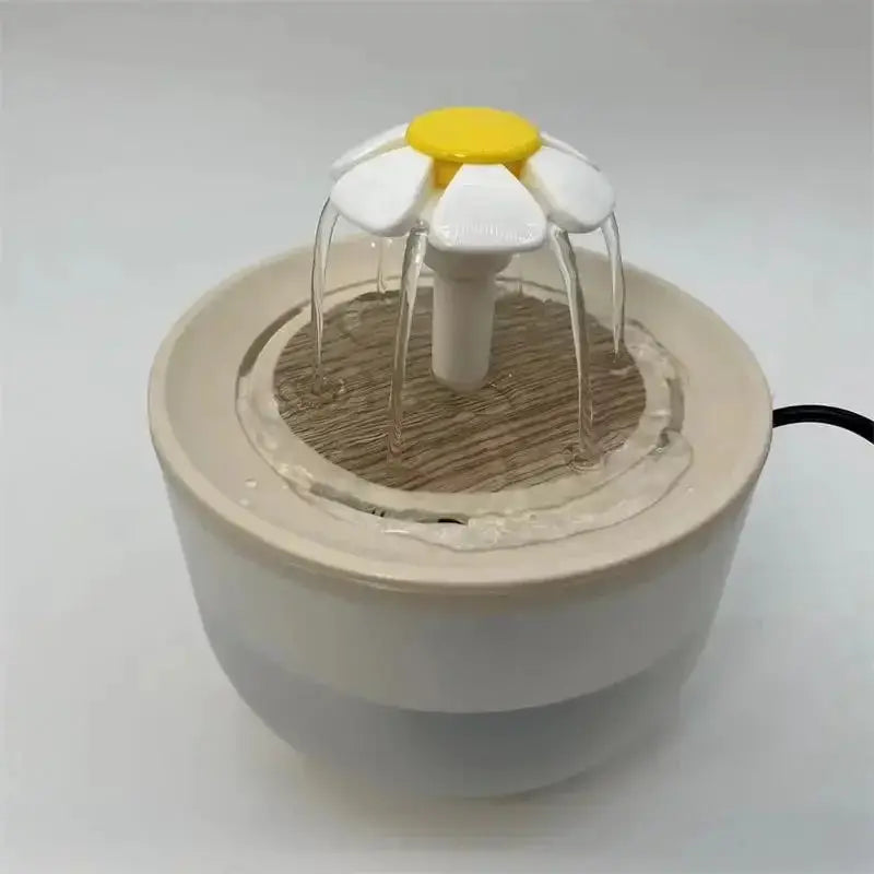 Pet Water Fountain Auto Filter USB Electric Mute Cat Drinker