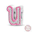 Qikaola Bracelet Charm Plata De