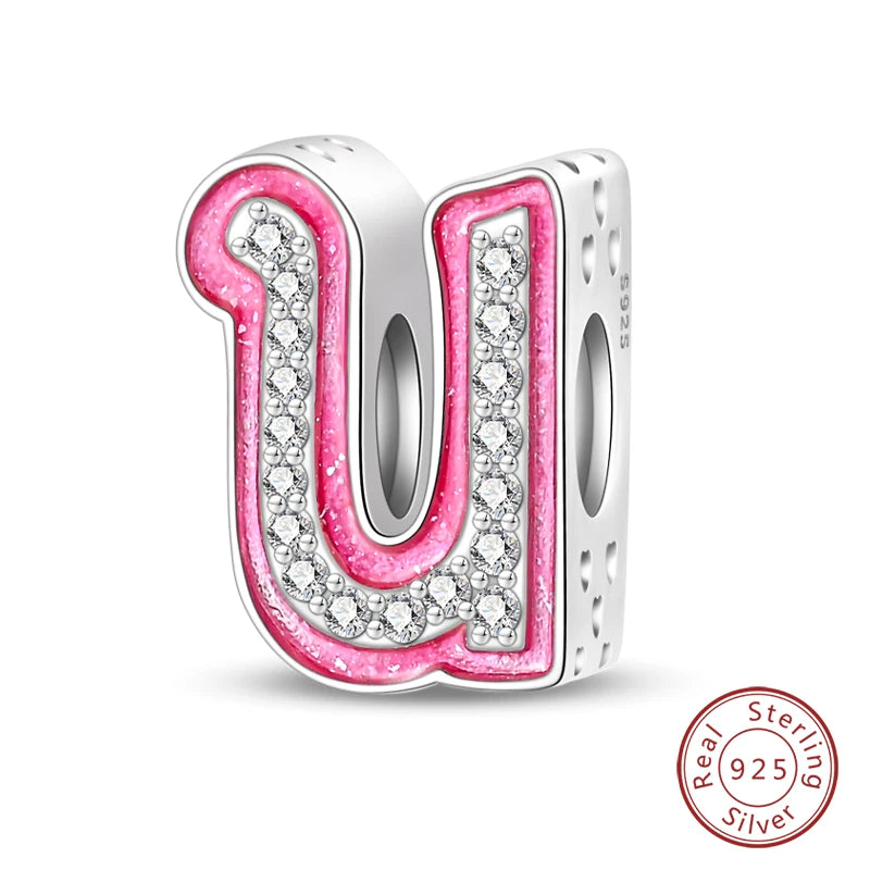 Qikaola Bracelet Charm Plata De