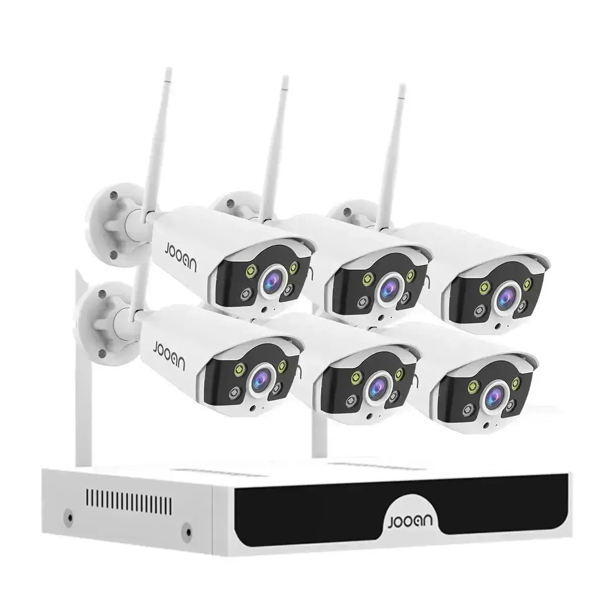 Outdoor Security Camera - Homes Edition AA — 10CH 5MP 6 Cameras