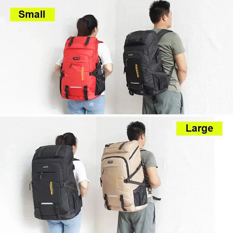80L 50L Outdoor Backpack For Men Women Travel Rucksack