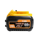 Longer Runtime Battery for 20V/60V Tools