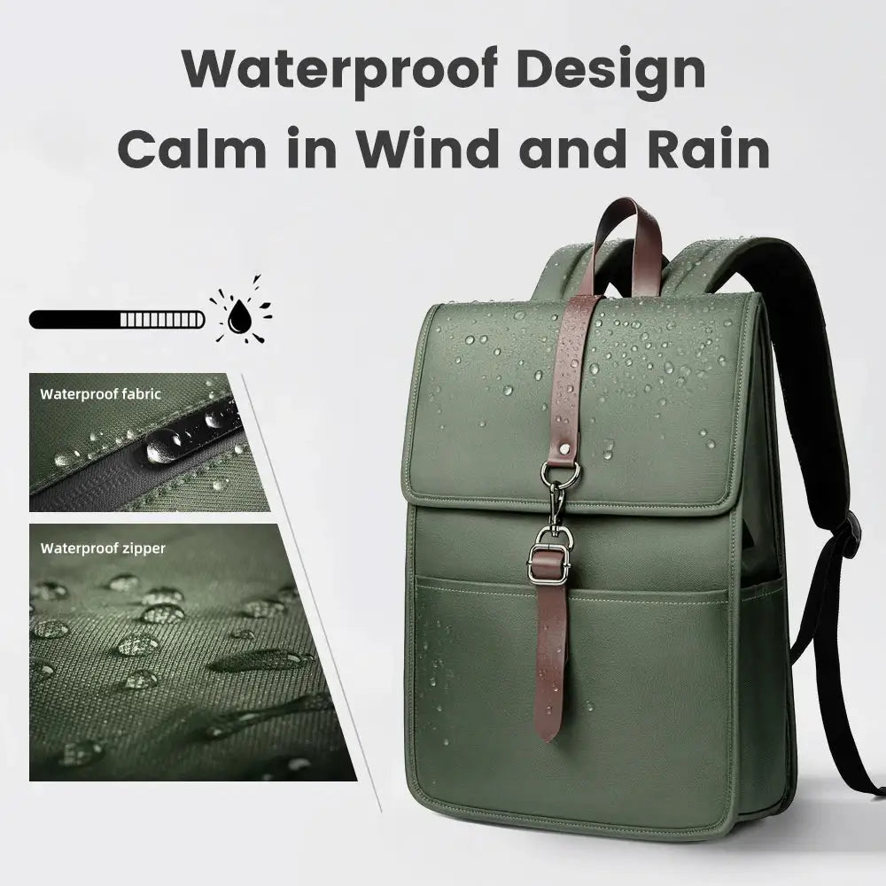 Heroic Knight Trendy Men’s Backpack Anti-theft Business Laptop Backpack 15.6 Inch Waterproof USB Short Trip Work School Mochilas