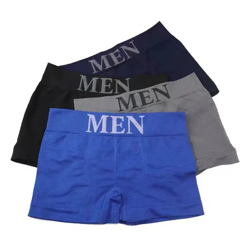 3Pcs Lot Mens Breathable Boxer Shorts Underwear Set