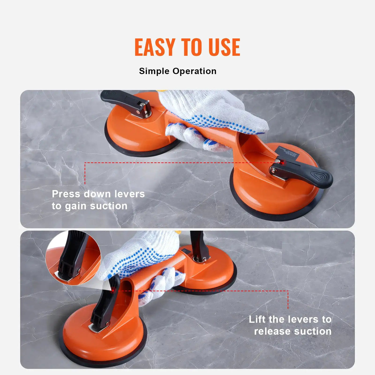 Strong Glass Vacuum Cup Lifter Kit — product image 3