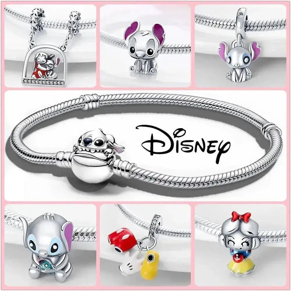 Disney Lilo Stitch Silver Charms Jewelry Express Your Style