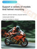Smart 4K Action Camera For Moto Riders POV On Road