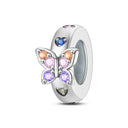 Silver Stopper Sterling Cz Pave