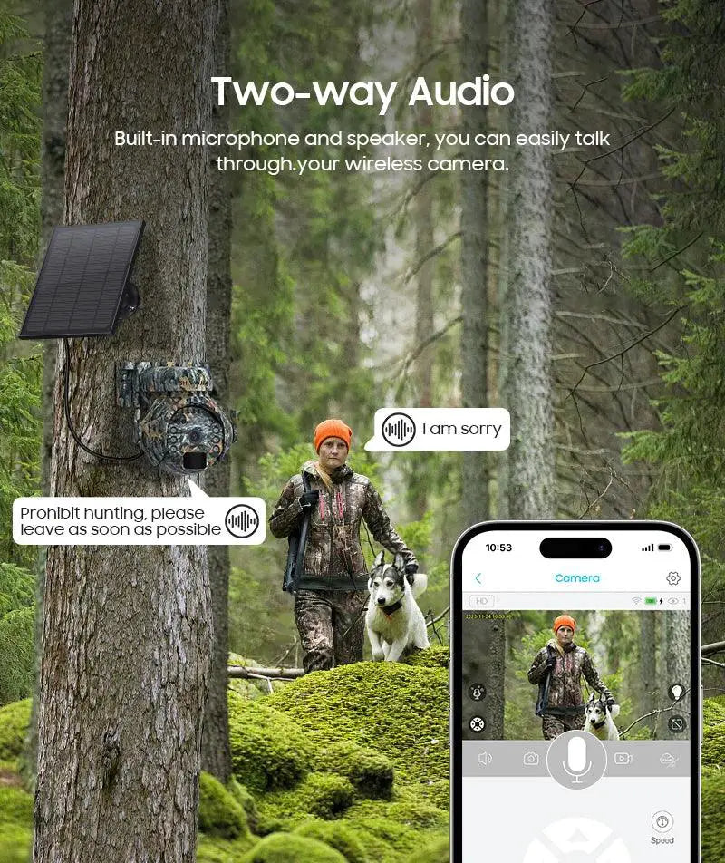 Outdoor Solar Security Camera for Home — product view 13