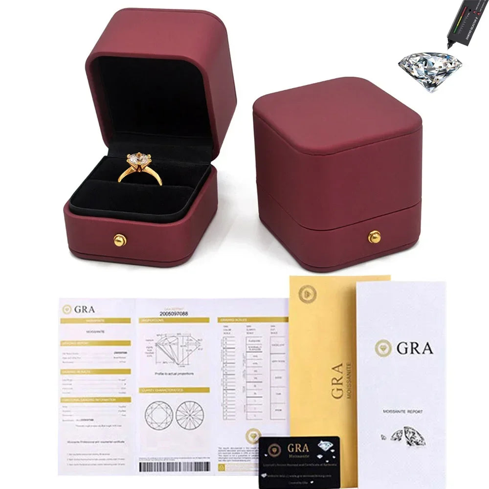 Moissanite Ring — product view 6