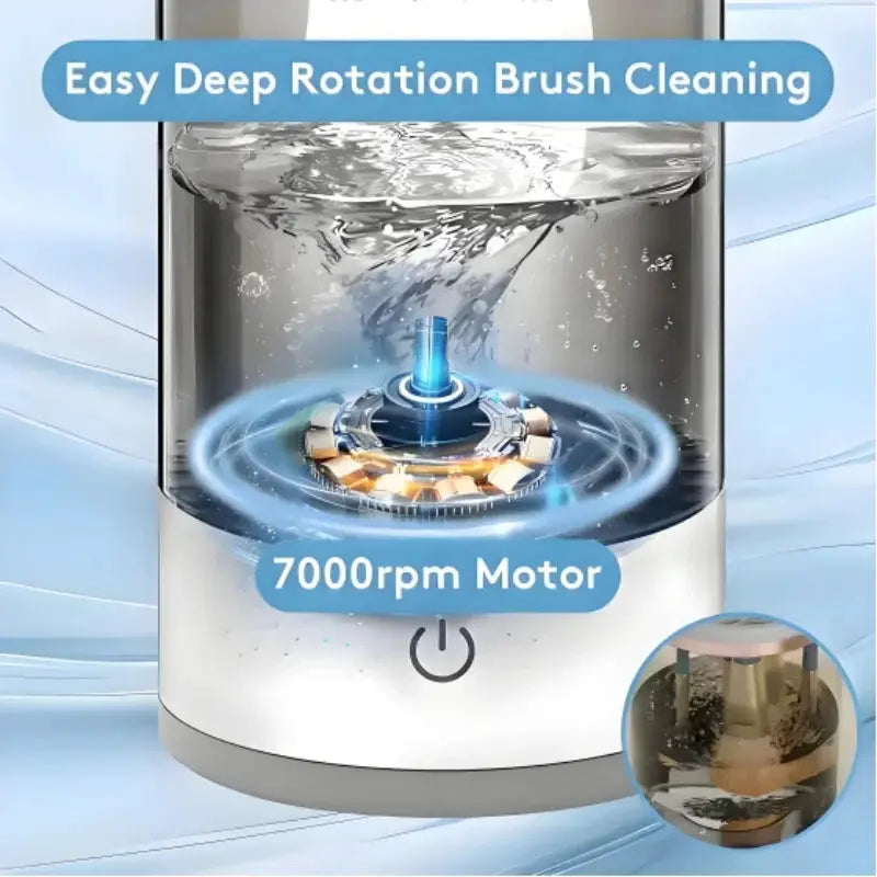 USB Electric Makeup Brush Cleaner Portable 3 In 1 Device - OurLum.com