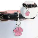 Engraved Pet ID Tag: Personalized Nameplate Keyring Safety
