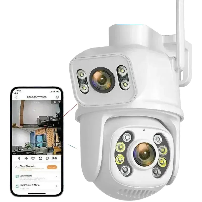 AI Detection Outdoor Surveillance Camera — 8MP Camera