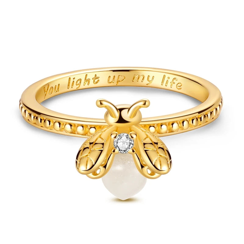 Mula Ring Sterling Silver Golden