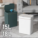 15 To 18L Smart Sensor Trash Can Waterproof Touchless System