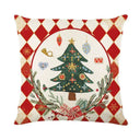 Cozy Linen Pillow Cover for Winter Decor