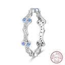 Authentic Sterling Silver Ring Romantic