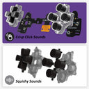 eXtremeRate Face Buttons Clicky Kit