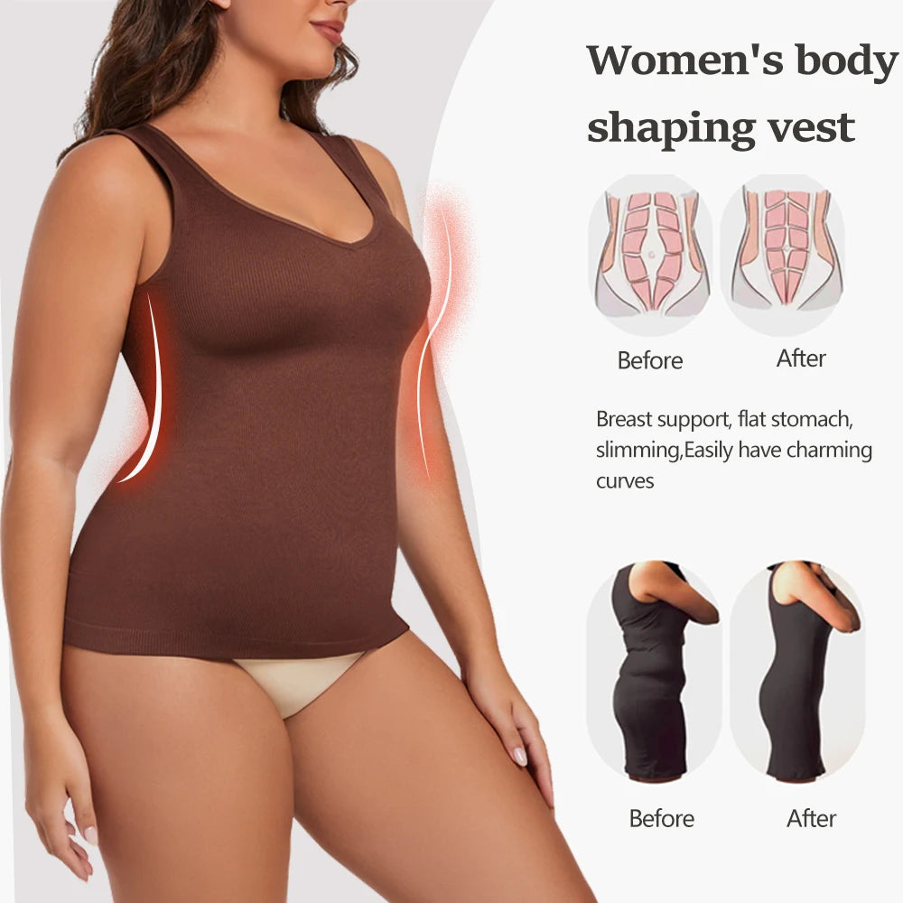 MISSMOLY V Neck Shapewear Camisole