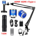 Foldable 48MP 4K 1080P HDMI USB Digital Video Microscope
