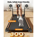 300 LB Capacity Incline Walking Pad Treadmill Foldable Quiet 3 HP
