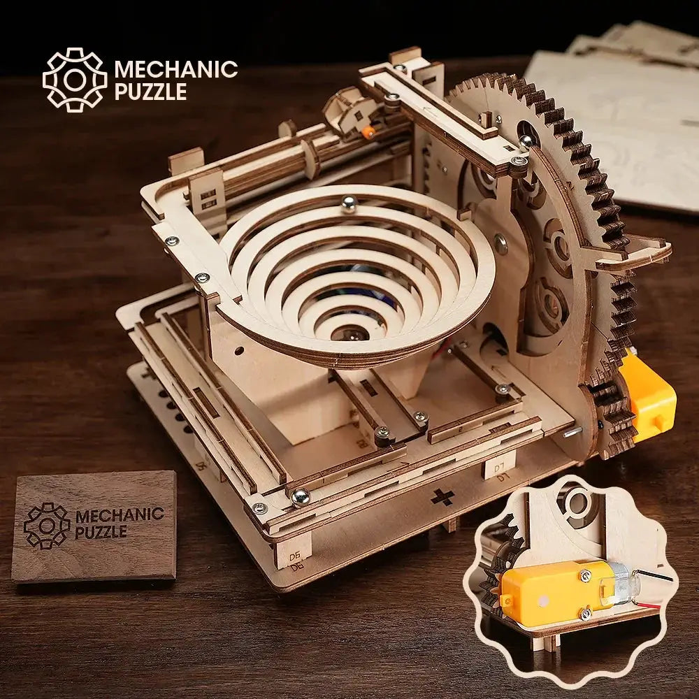 Wooden 3D Puzzle Building Blocks Kit Montessori Toys Kids