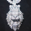 Iced Out Lion Head Crown