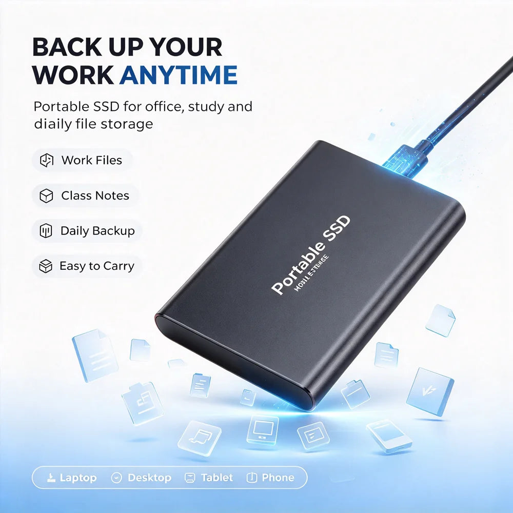Laptop USB-C SSD Drive