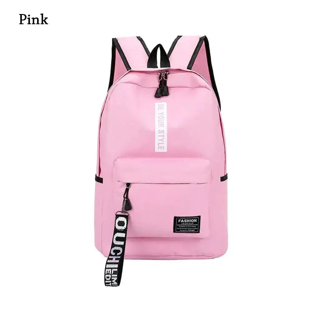 Waterproof Nylon Backpack for Students — product view