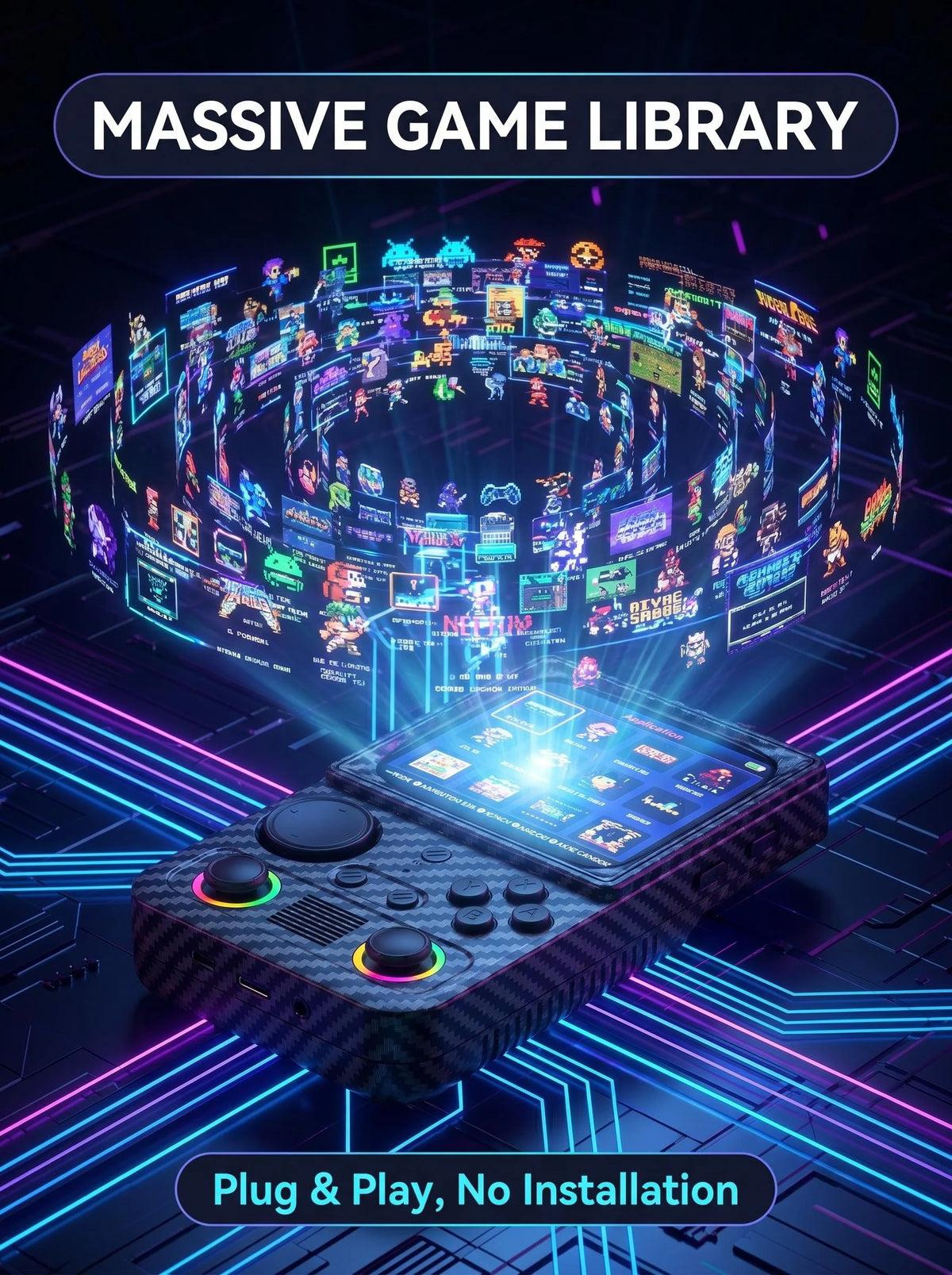 Game Console for Portable Fun