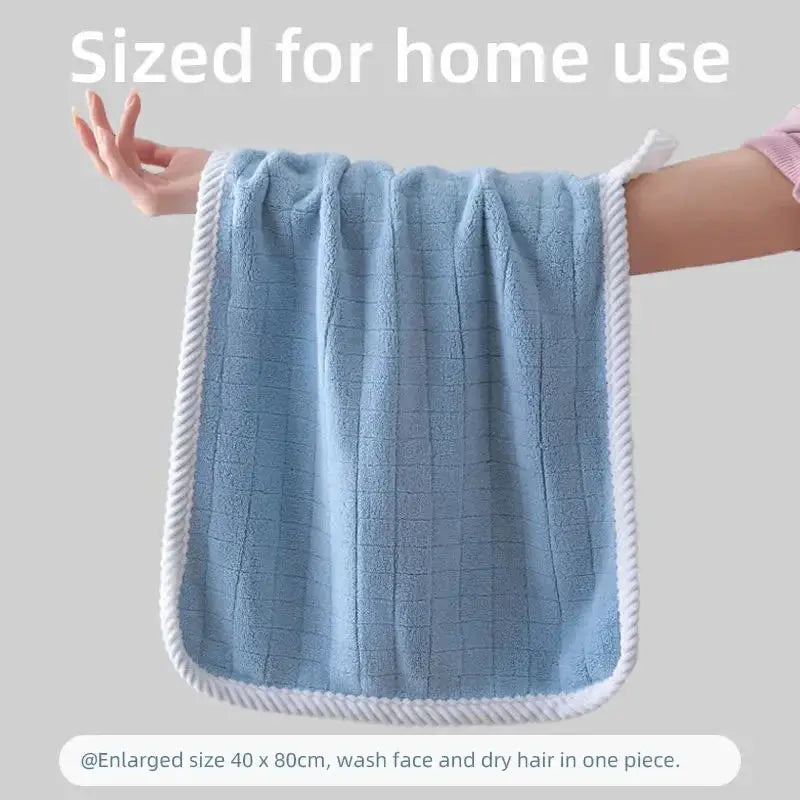 Square Spiral Bath Towel Designer Solid Color Quick Drying