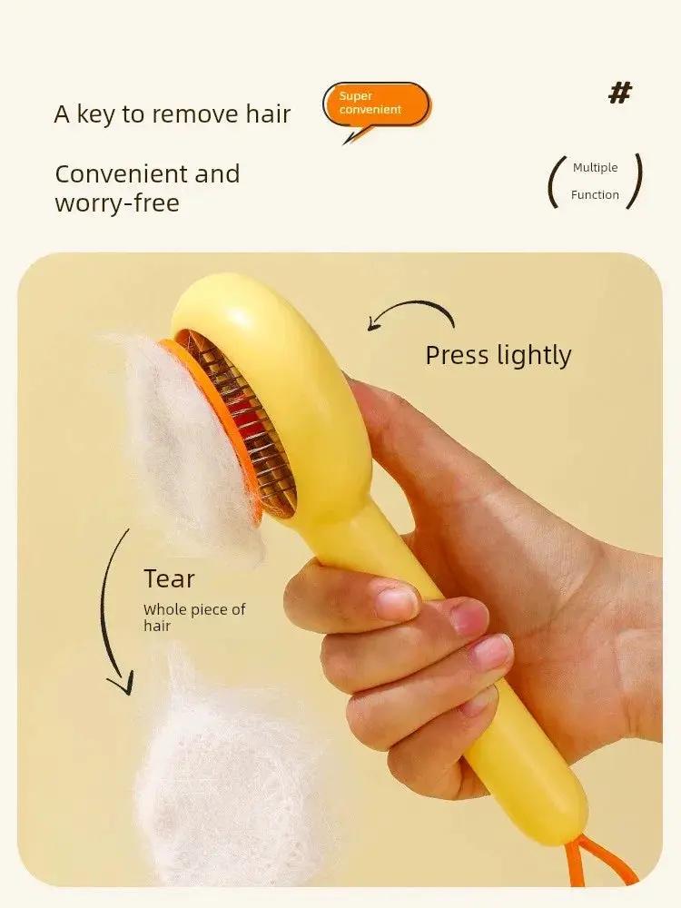 Hair Removal Brush Cat Comb For Easy Grooming And Pet Fur