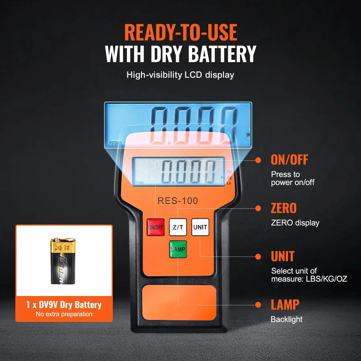 SucceBuy HVAC Refrigerant Scale — product image 3