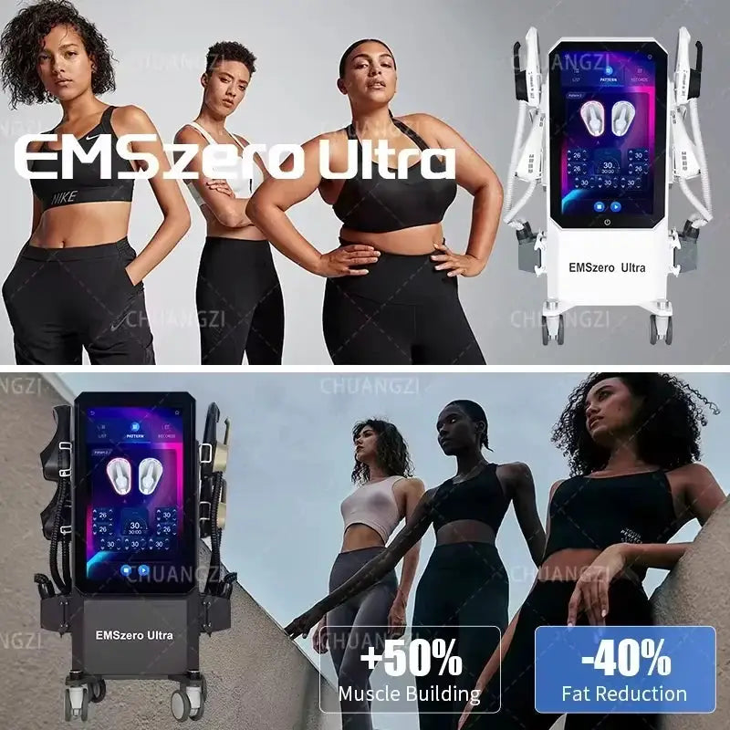 RF EMS Body Sculpt Machine EMSzero 6500W HI-EMT Sculpting Muscle Stimulation Burning Fat Slimming Weight Loss Equipment MYOslim