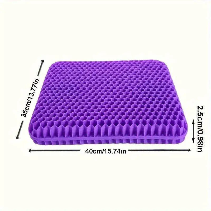Large Honeycomb Gel Seat Cushion Pain Relief Ergonomic