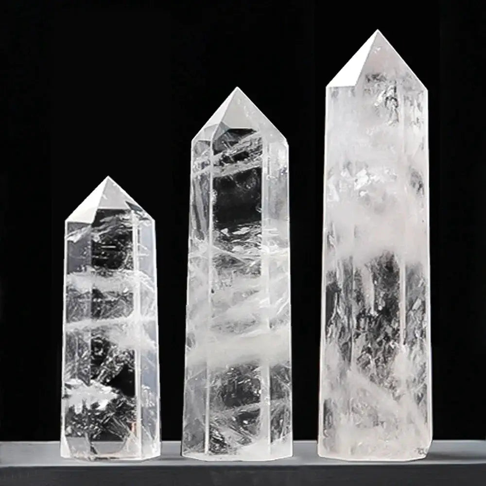 Natural Crystal Point Wand Reiki Stone — product view 19