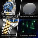 Olevs Mens Stainless Steel Watch