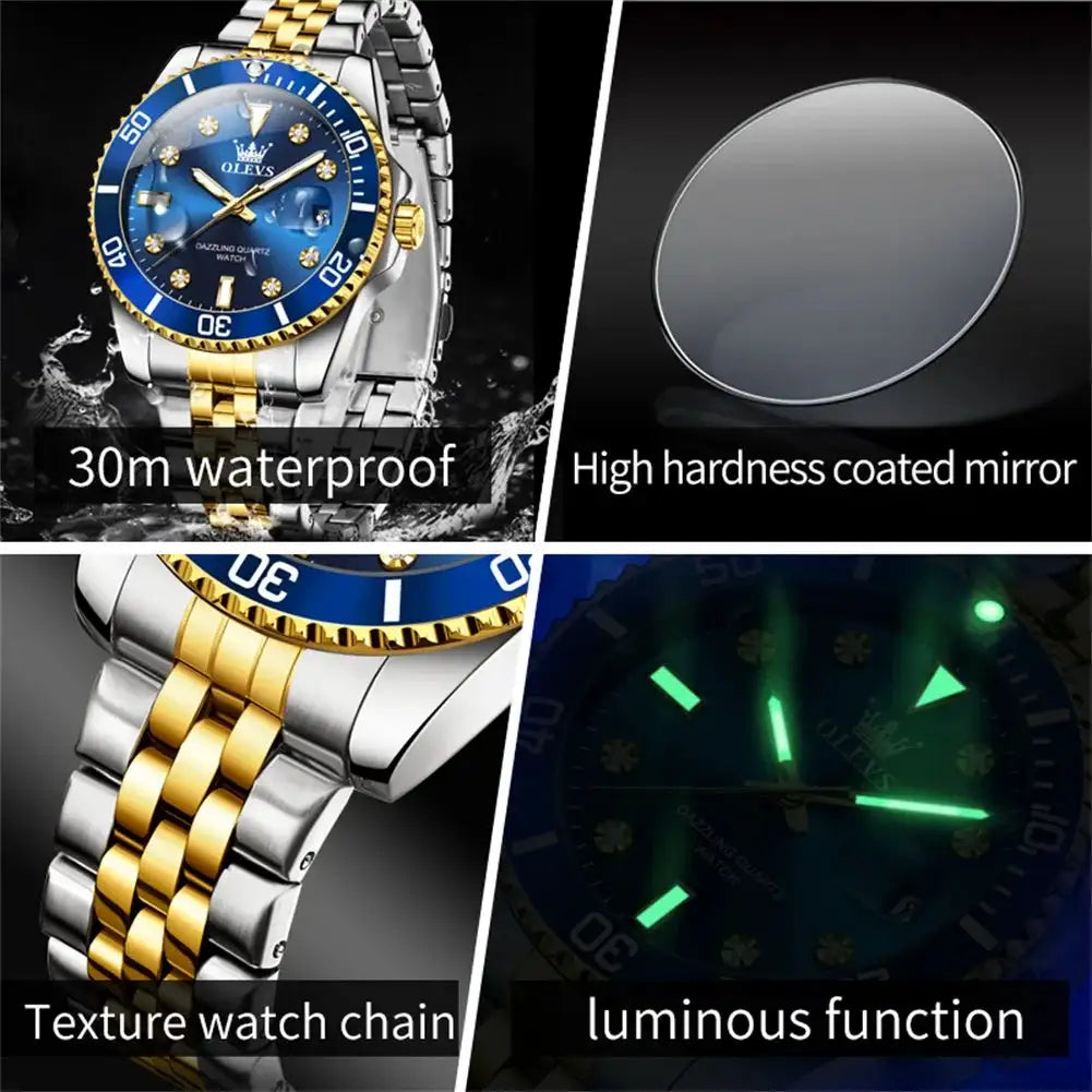 Olevs Mens Stainless Steel Watch — product image 7