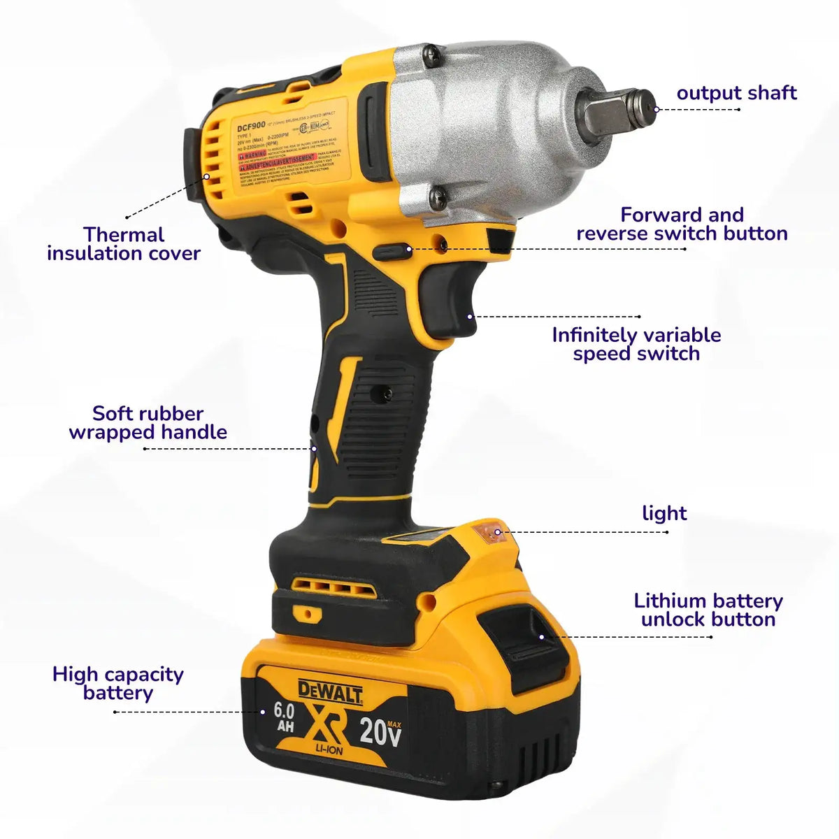 DeWalt High Torque Brushless Pro Wrench