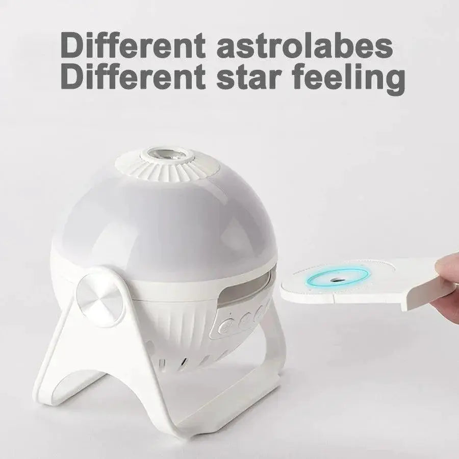 Starry Night Galaxy Projector 360 Degree Kids Night Light