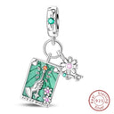Charm Sterling Silver Tarot Card