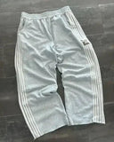 Embroidered Baggy Sweatpants for Women