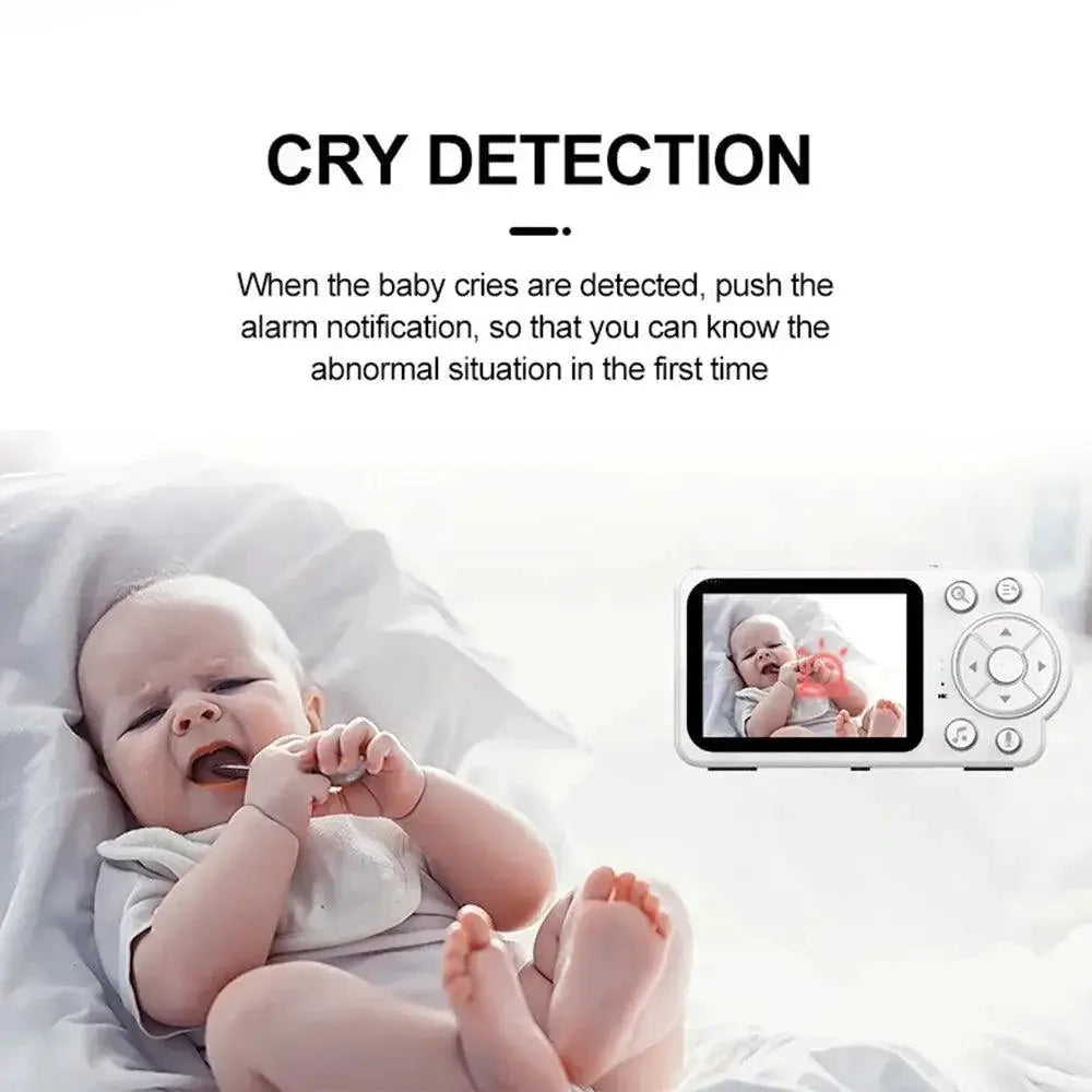 Smart Wireless Baby Monitor With Night Vision For Parents