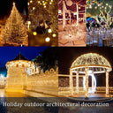 Solar LED String Lights for Outdoor Ambiance