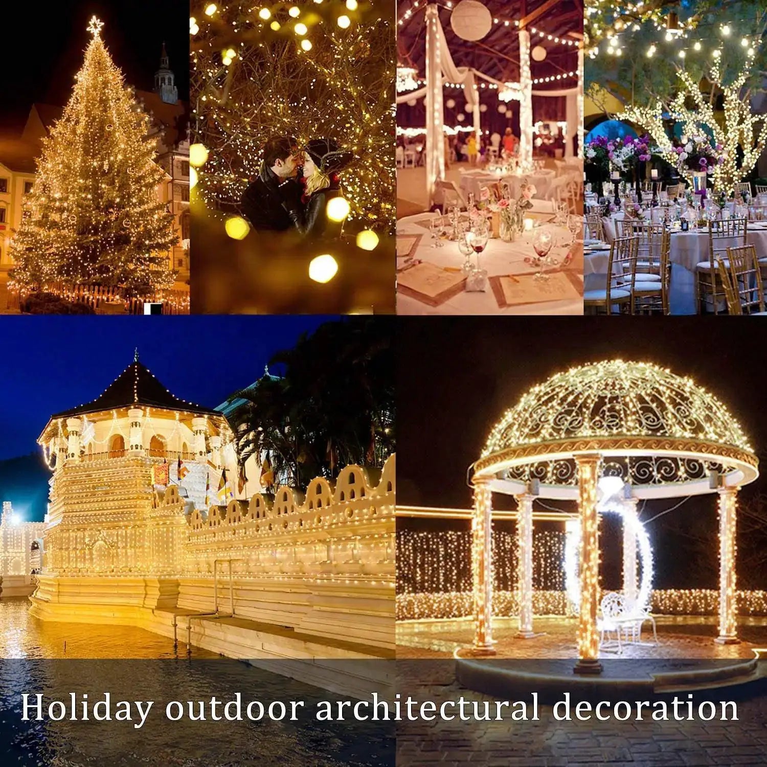 Enchanting Solar LED String Lights For Outdoor Ambiance