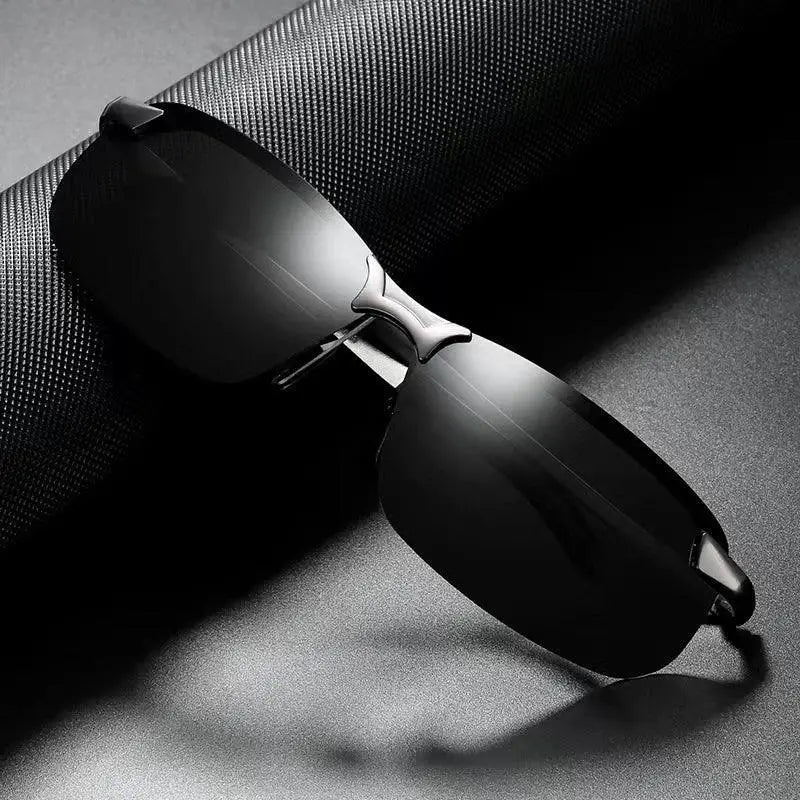 Men's Photochromic Polarized Sunglasses for Day and Night