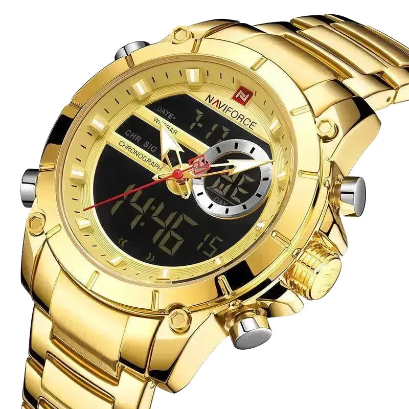 Naviforce Mens Sport Watch Accurate Time — SB