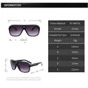 Oversized Vintage Retro Sunglasses for Men and Women Fashion